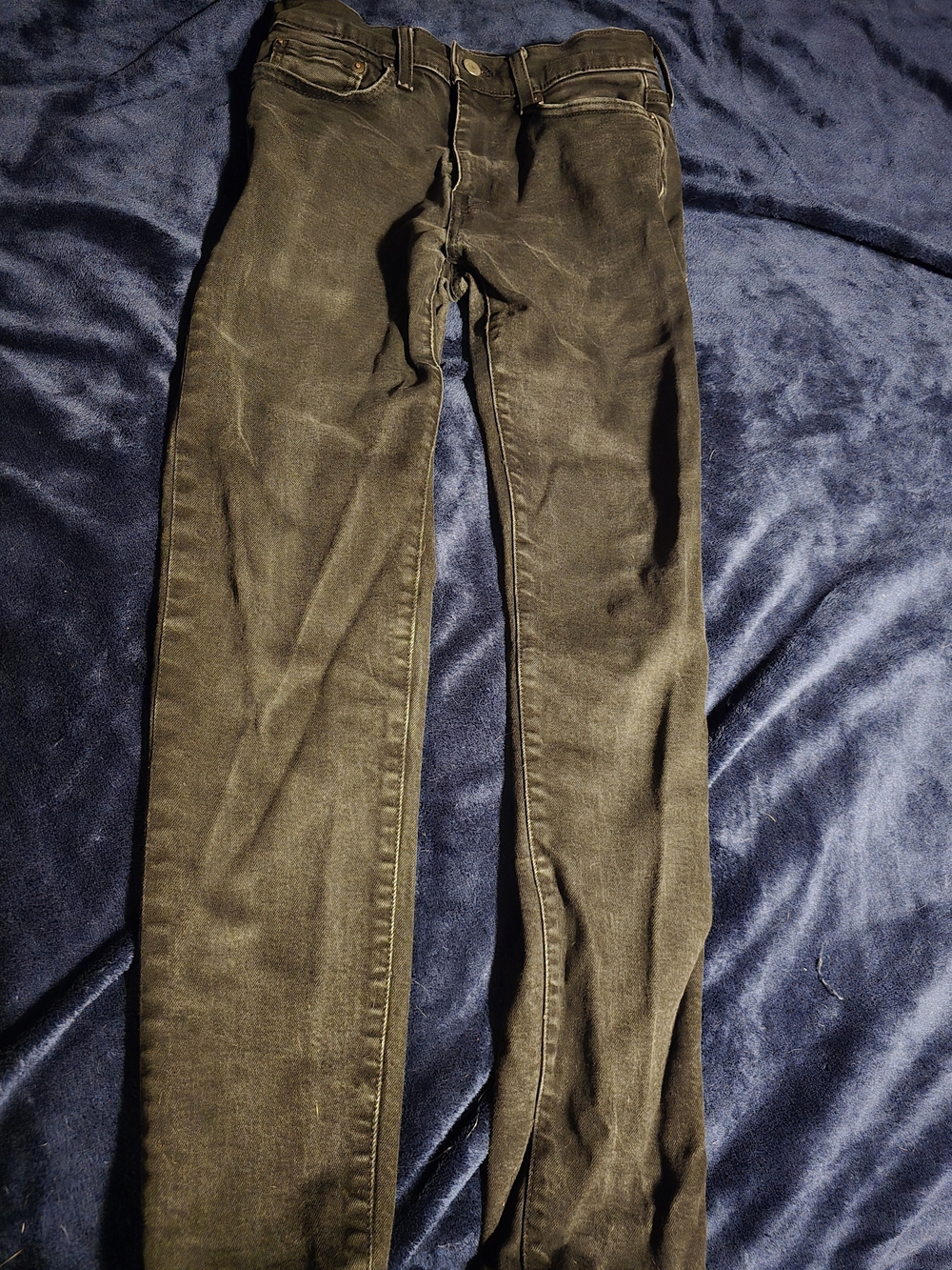 Levi’s 512 Slim Taper Big E Black Leaf Jeans W29 L32 PC9 28833-0848